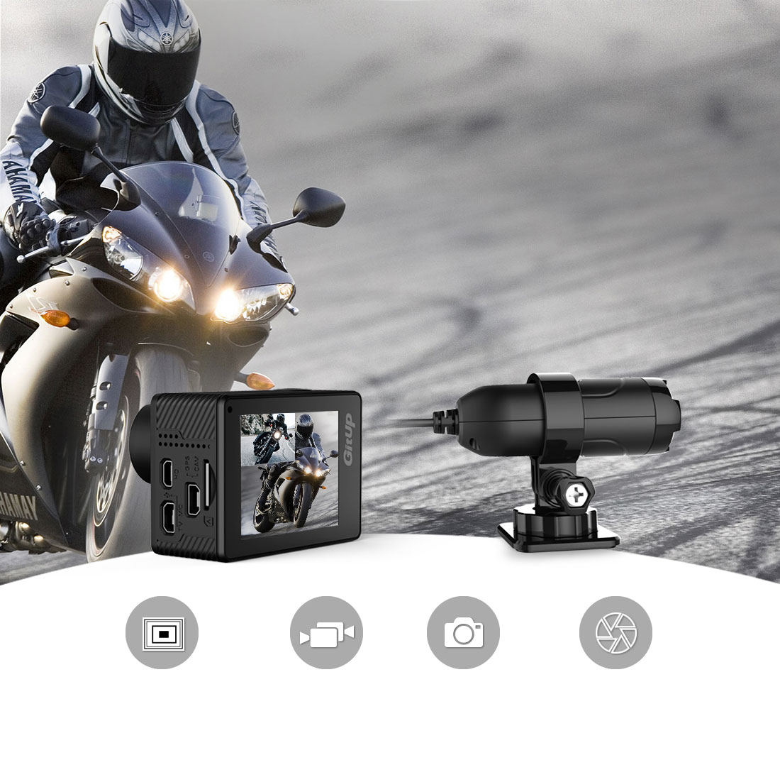 Best Budget action camera for Motovlogging, survey camera, drone camera,  Action Camera with GPS, Geotag action camera.